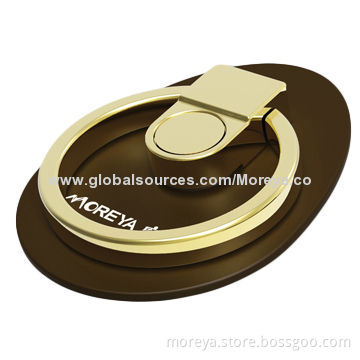 Mobile Phone Holder with Zinc Alloy Material, Black/White/Coffee Color